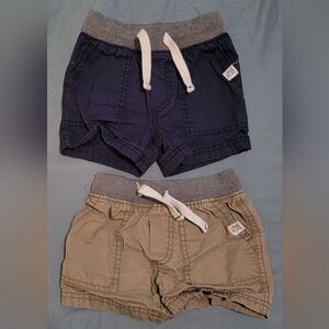 Carters set of 2 toddler boy shorts size 2T